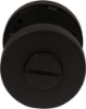 Afbeeldingen van OXLOC Rozet vrij/bezet RVS zwart op kunststof onderrozet 52X11MM