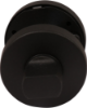Afbeeldingen van OXLOC Rozet vrij/bezet RVS zwart op kunststof onderrozet 52X11MM
