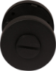 Afbeeldingen van OXLOC Rozet vrij/bezet RVS zwart op kunststof onderrozet 52X11MM