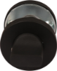 Afbeeldingen van OXLOC Rozet vrij/bezet RVS zwart op stalen onderrozet 54X8MM