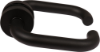 Afbeeldingen van OXLOC Deurkruk + rozet D-model Coevorden RVS zwart PE 37-42MM