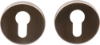 Afbeeldingen van OXLOC Profielcilinder RVS + rozet op stalen onderrozet 52X11MM