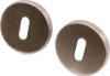 Afbeeldingen van OXLOC Rozet sleutelgat RVS rond stalen onderrozet 52X11MM
