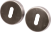 Afbeeldingen van OXLOC Rozet sleutelgat RVS rond kunststof onderrozet 52X11MM
