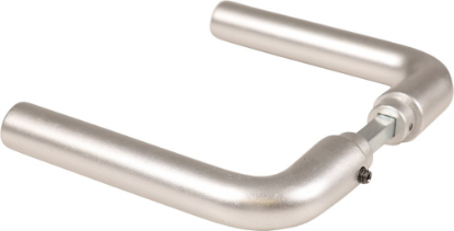 Afbeeldingen van OXLOC Deurkruk gebogen model Lyon aluminium F1 38-46MM