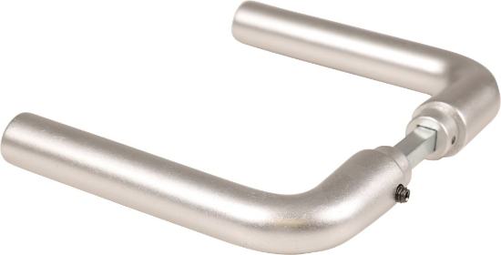Afbeeldingen van OXLOC Deurkruk gebogen model Lyon aluminium F1 38-46MM