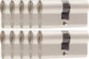 Afbeeldingen van OXLOC Profielcilinder dubbel O3 vernikkeld 30/30MM P10 SKG**