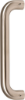 Afbeeldingen van OXLOC Deurgreep 600 rond RVS mat 32X332MM