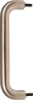 Afbeeldingen van OXLOC Deurgreep 600 rond RVS mat 32X332MM