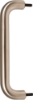 Afbeeldingen van OXLOC Deurgreep 600 rond RVS mat 32X332MM