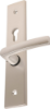 Afbeeldingen van OXLOC Veiligheidslangschild seniorenmodel deurduwer + profielcilinder aluminium recht PC72