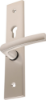 Afbeeldingen van OXLOC Veiligheidslangschild seniorenmodel deurduwer + profielcilinder aluminium recht PC72