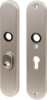 Afbeeldingen van OXLOC Veiligheidslangschild krukgat + kerntrekbeveiliging ovaal aluminium PC55 40MM