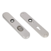 Afbeeldingen van OXLOC Veiligheidslangschild krukgat + kerntrekbeveiliging ovaal aluminium PC55 40MM
