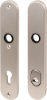 Afbeeldingen van OXLOC Veiligheidslangschild krukgat + kerntrekbeveiliging ovaal aluminium PC92 40MM