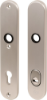Afbeeldingen van OXLOC Veiligheidslangschild krukgat + kerntrekbeveiliging ovaal aluminium PC92 40MM