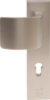 Afbeeldingen van OXLOC Veiligheidslangschild deurduwer + krukgat recht L PC72 55MM