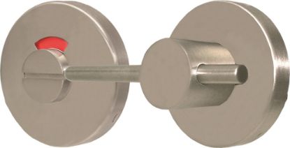 Afbeeldingen van OXLOC Rozet vrij/bezet SR RVS op stalen onderrozet 52X8,5MM