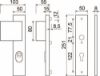 Afbeeldingen van OXLOC Veiligheidslangschild KTB deurduwer + krukgat recht R PC55 40MM