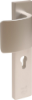 Afbeeldingen van OXLOC Veiligheidslangschild deurduwer + profielcilinder aluminium recht PC55