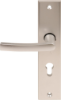Afbeeldingen van OXLOC Veiligheidslangschild deurduwer + krukgat recht L PC72 40MM