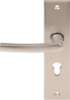 Afbeeldingen van OXLOC Veiligheidslangschild deurduwer + krukgat recht R PC72 40MM
