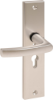 Afbeeldingen van OXLOC Veiligheidslangschild deurduwer + profielcilinder aluminium recht PC55