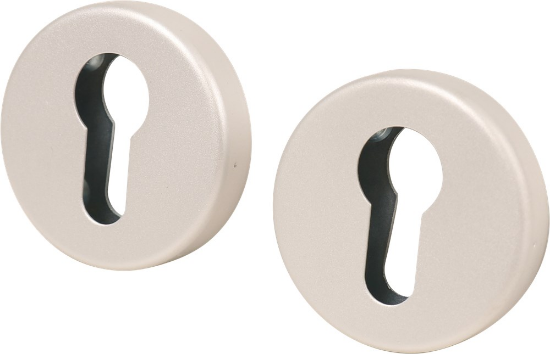 Afbeeldingen van OXLOC Profielcilinderrozet Torino aluminium 52MM