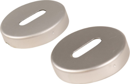 Afbeeldingen van OXLOC Rozet Torino aluminium rond 52X10MM