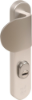 Afbeeldingen van OXLOC Veiligheidslangschild KTB deurduwer + krukgat ovaal L PC72 40MM