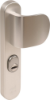Afbeeldingen van OXLOC Veiligheidslangschild KTB deurduwer + krukgat ovaal R PC55 40MM