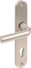 Afbeeldingen van OXLOC Veiligheidslangschild deurduwer + krukgat ovaal L PC92 40MM