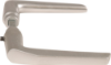 Afbeeldingen van OXLOC Deurkruk haaks-model Nantes aluminium F1 38-42MM