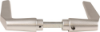 Afbeeldingen van OXLOC Deurkruk haaks-model Nantes aluminium F1 38-42MM