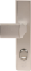 Afbeeldingen van OXLOC Veiligheidslangschild deurduwer + kerntrekbeveiliging + profielcilinder aluminium recht PC92