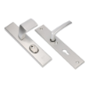 Afbeeldingen van OXLOC Veiligheidslangschild knop + krukgat recht PC72 40MM