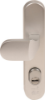Afbeeldingen van OXLOC Veiligheidslangschild deurduwer + kerntrekbeveiliging + profielcilinder aluminium ovaal PC85