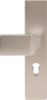 Afbeeldingen van OXLOC Veiligheidslangschild knop + krukgat recht PC72 55MM