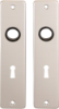 Afbeeldingen van OXLOC Kortschild krukgat + sleutelgat Roubaix aluminium SL56