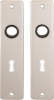Afbeeldingen van OXLOC Kortschild krukgat + sleutelgat Roubaix aluminium SL56