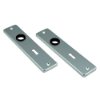 Afbeeldingen van OXLOC Kortschild krukgat + sleutelgat Roubaix aluminium SL72