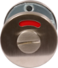 Afbeeldingen van OXLOC Rozet vrij/bezet RVS op stalen onderrozet 54X8MM