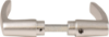 Afbeeldingen van OXLOC Deurkruk blokmodel Bordeaux aluminium F1 38-42MM