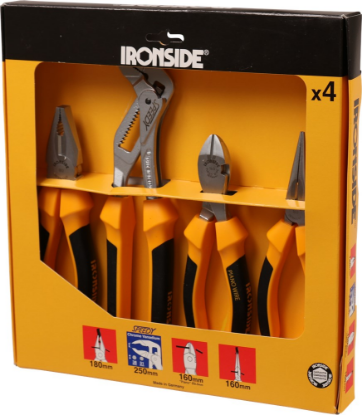 Afbeeldingen van IRONSIDE Tangenset 4x