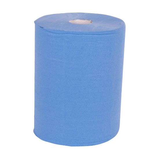Afbeeldingen van Maxirol 2-laags recycled blauw 36CM 350M