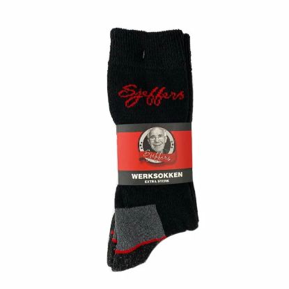 Afbeeldingen van SJEFFERS Werksokken 3-pack 47/49