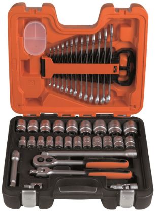 Afbeeldingen van BAHCO Doppenset ½" DIN3120 10-32MM 40-delig