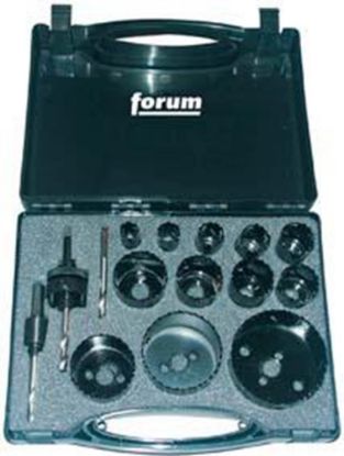 Afbeeldingen van FORUM Gatzagenset HSS BiM t.b.v. elektriciëns 22-68MM 10x