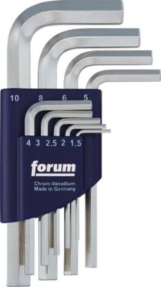 Afbeeldingen van FORUM Haakse inbussleutelset 1,5-6MM 7x