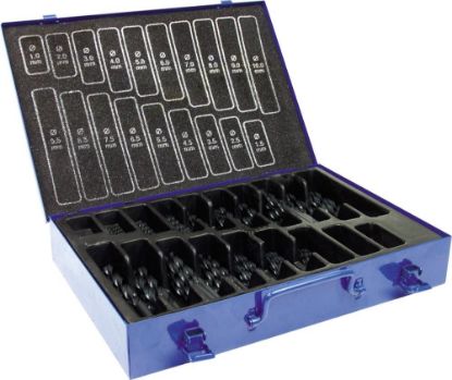 Afbeeldingen van FORUM Metaalborenset HSS DIN338 type N rolgewalst 1-10MM 170x